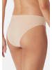Schiesser Slip Invisible Light in Weiß / beige / schwarz