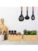 relaxdays 2 x Aufbewahrungsbox in Natur - (B)23 x (H)9,5 x (T)9 cm