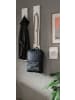 Inn.Furn Garderobenpaneel Set 2-teilig weiß 115 cm, Flurgarderobe mit Haken