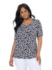 Ulla Popken Shirt in schwarz