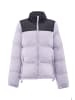 myMO ATHLSR Damen Wattierte Steppjacke in Lavendel Schwarz