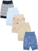 TupTam Baby Sommershorts 5er Pack in grau/grün