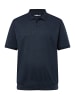 Men Plus Poloshirt in navy blau