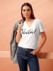 Heine T-Shirt in ecru
