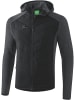 erima Kinder Fleecejacke/Fleecepullover "Steppjacke Function" in Schwarz