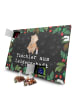 Mr. & Mrs. Panda Tee Adventskalender Tischler Leidenschaft mit S... in Kreidetafel
