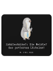 Mr. & Mrs. Panda Mauspad Zahntechniker Lächeln mit Spruch in Schwarz