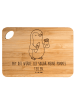 Mr. & Mrs. Panda Servierplatte Pinguin Pommes mit Spruch in Braun