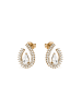 Luxenter Ohrringe Goep mit 18 Karat Goldfinish – GOEP