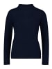 Betty Barclay Kaschmir-Pullover mit Stehkragen in dunkelblau