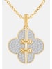 Diamant Exquis Halskette aus 585 Gelbgold mit Diamant