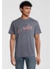 Re:Covered T-Shirt Fender American Flag Logo in Blau