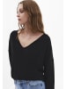 OXXO V-Ausschnitt-Pullover BLACK