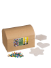 Nabbi BioBeads Ø 5mm, 7.000 Stk. inkl. 3 Stiftplatten, 10 Farben Mix - ab 5 Jahren
