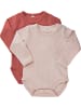 Minymo Kinder Langarmbody in Rosa