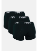 Emporio Armani Emporio Armani Shorts 3 Pack Trunk Unterhosen Herrenshorts in schwarz