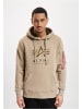 Alpha Industries Alpha Industries Kapuzenpullover in vintage sand