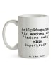 Mr. & Mrs. Panda Cappuccinotasse Spruch Heilpädagogin Superkraft... in Weiß