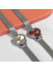Oozoo Analog-Armbanduhr OOZOO Timepieces silber extra groß (ca. 28x29mm)