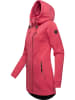 ragwear Sweatjacke Letti Bonded in Raspberry