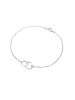 Elli Armband 925 Sterling Silber Geo, Kreis in Silber