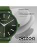 Oozoo Analog-Armbanduhr Oozoo Vintage Series dunkelgrün groß (ca. 42mm)