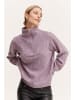 b.young Strickpullover BYMARTINE ZIPPER JUMPER - 20811884 in rosa