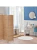 relaxdays Paravent in Natur - (B)160 x (H)241 cm