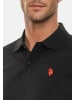 U.S. Polo Assn. Poloshirt USArrchie Grösse in Schwarz-Rot