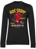 Hot Stuff Pullover "Motor Supply Co Girly Sweatshirt" in Schwarz