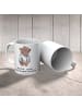 Mr. & Mrs. Panda Kaffeetasse Arzt Leidenschaft mit Spruch in Weiß