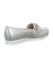 HASSIA Mokassin Slipper in Silber