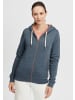 Oxmo Kapuzensweatjacke OXVicky in Blau