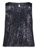 Vera Mont Pailletten-Top im Glitzer-Look in Night Sky