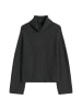 Marc O'Polo Gerippter Rollkragen-Pullover loose in Broken Graphite