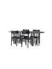 ebuy24 Schwarz 100 x 220 cm