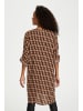Kaffe Kleid KAmarana Regular fit in Candy Pink/Thrush Braid Print