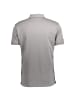 SCOTT M POLO FT S/SL SHIRT in Steingrau