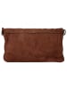 Cluty Abendtasche echt Leder in cognac