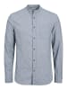 Jack & Jones Langarm Business Hemd für Herren in blau
