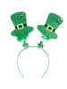 tectake St. Patrick’s Day Kopfschmuck in klassischem Grün, grün