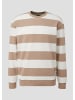 QS Sweatshirt langarm in Beige