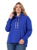 MIAMODA Sweatshirt in mittelblau