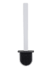 Wenko WC-Bürste ZALANA mit Silikonkopf in Weiß, (B) 9,8 x (H) 35,5 x (L) 4 cm