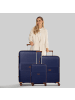 Farmhood Eco Edition 02 4 Rollen Kofferset 3-teilig mit Dehnfalte navy