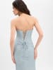 Unique Kleid in hellblau silber - 0003
