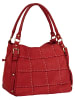 Samantha Look Shopper echt Leder in rot