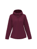 Schmuddelwedda Women Softshell Jacket in burgundy