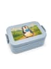 Mr. & Mrs. Panda Bento Box Pinguin Lolli Design ohne Spruch in Blau Pastell