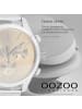 Oozoo Analog-Armbanduhr Oozoo Timepieces silber groß (ca. 45mm)
